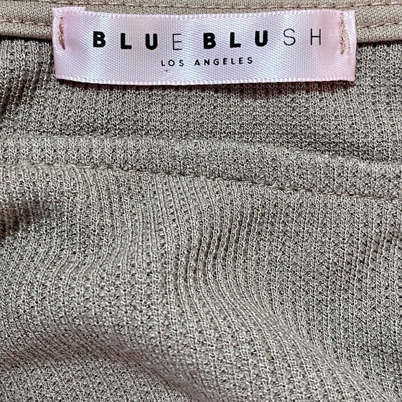 BLUE BLUSH Los Angeles long sleeve crop top - Picture 5 of 7
